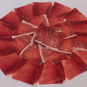 Jamón cebo de campo ibérico 50% loncheado