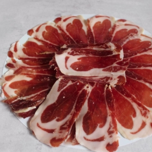 Paleta de cebo de campo ibérica 50% loncheada