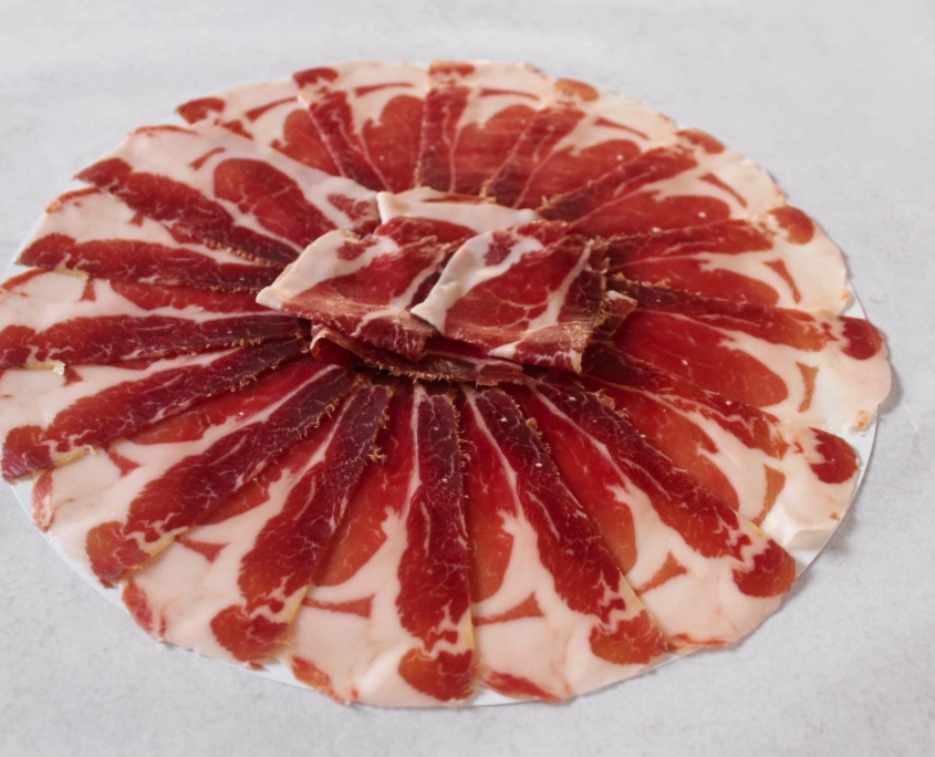 Paleta cebo ibérica 50% loncheada