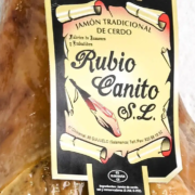 Jamón Bodega Gran Reserva etiqueta