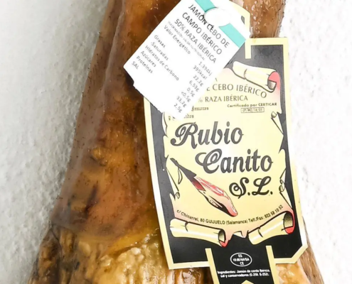 Jamón de Cebo de Campo Ibérico 50% etiqueta verde