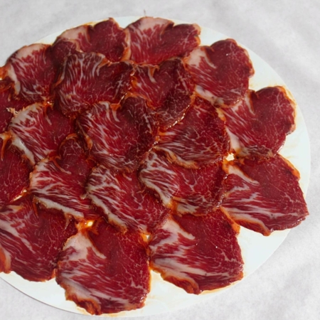 Lomito ibérico de bellota loncheado