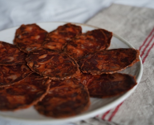Chorizo bellota especial loncheado Chorizo bellota especial loncheado
