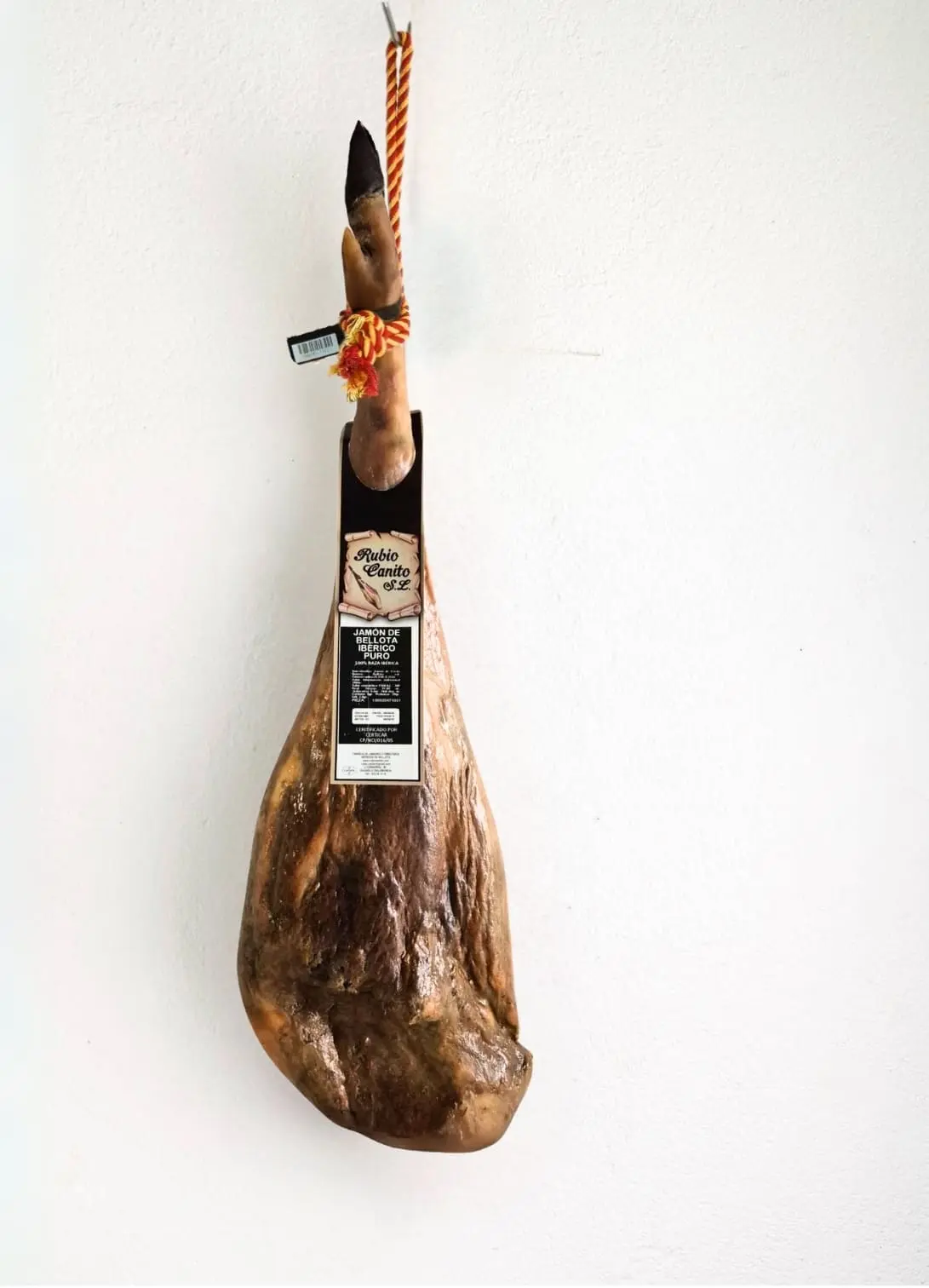 Jamón Bellota Ibérico 100 pieza entera
