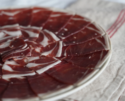 Jamón Cebo Campo Ibérico 50% Loncheado emplatado Jamón Cebo Campo Ibérico 50% Loncheado emplatado
