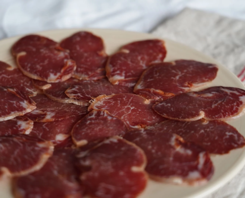 Lomo Bellota Ibérico 50% Loncheado emplatado Lomo Bellota Ibérico 50% Loncheado emplatado
