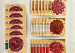 Lote de loncheados con embutido, lomo y jamón
