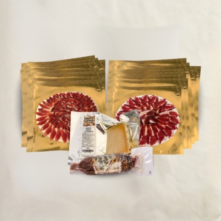 lote paleta 100% ibérica de bellota y embutido