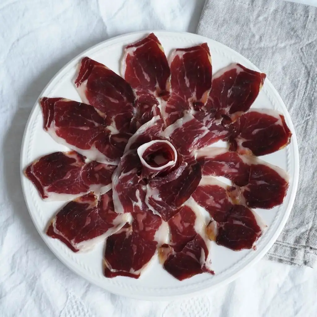Plato de paleta ibérica