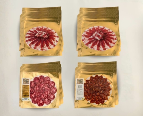Lote de paleta y embutido loncheado